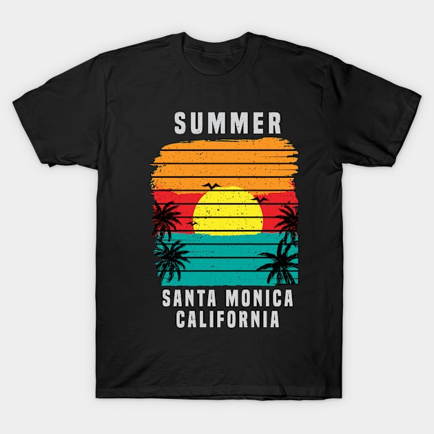 Summer California T-Shirt by ABCSHOPDESIGN